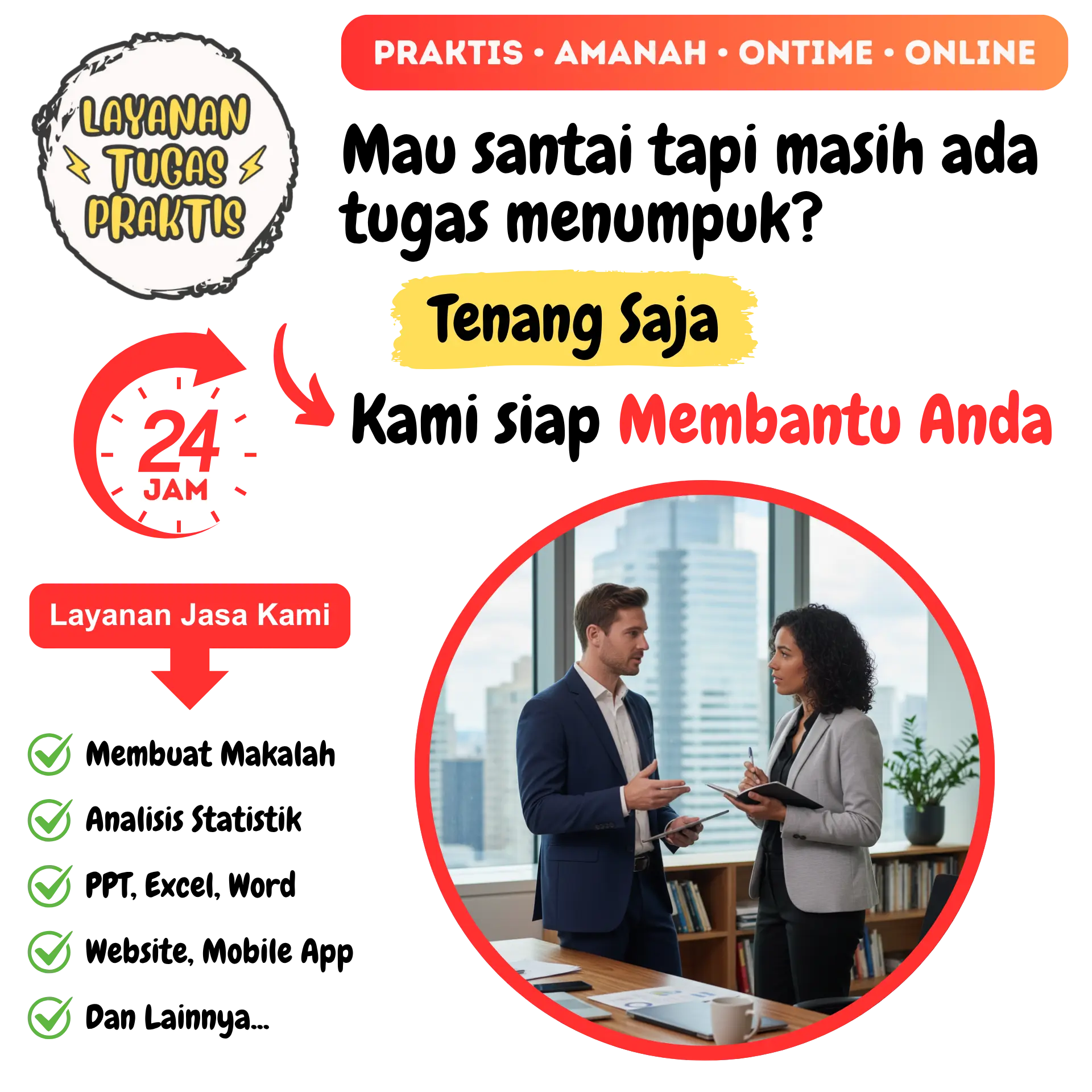 Ilustrasi Layanan Tugas Praktis